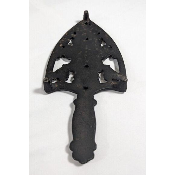 Cast Iron Trivet - Vintage Unbranded From Japan - Picture 4 of 5